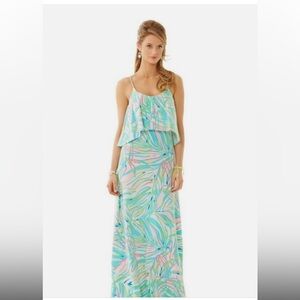Lilly Pulitzer Pastel Maxi Dress